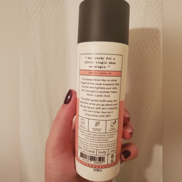Frank body body lotion - Picture 3 of 3